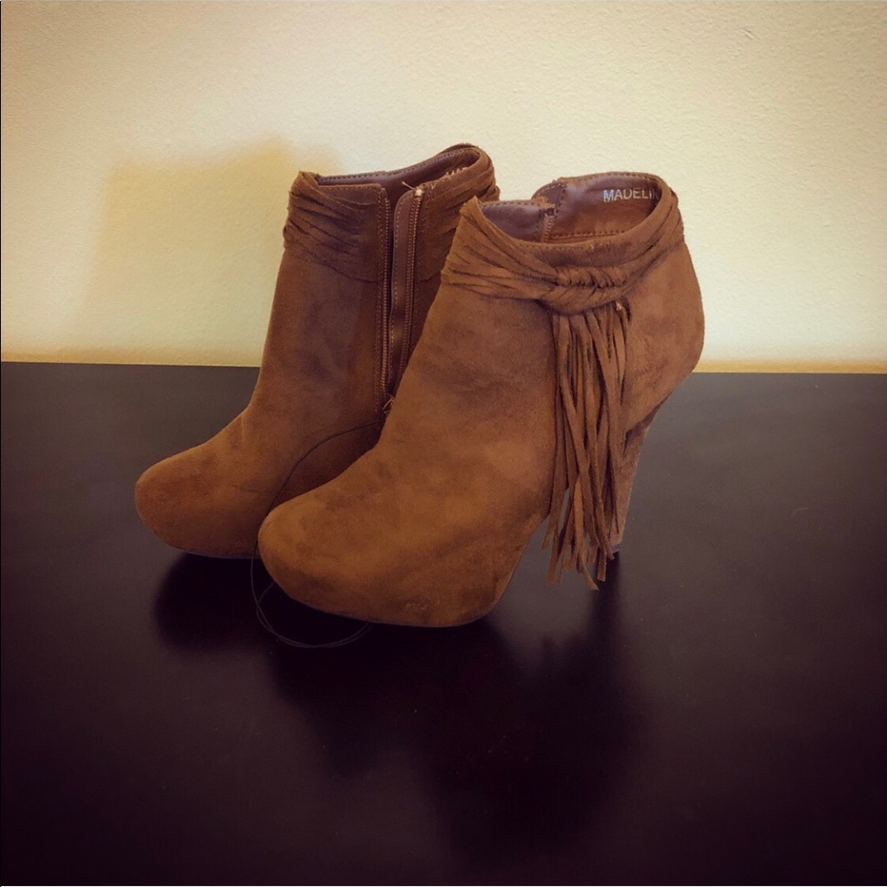 Suede Booties